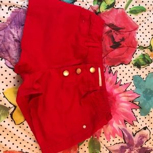 Forever 21 red shorts